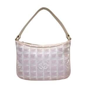 Chanel New Travel Line Shoulder Bag, Pink